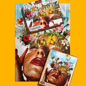 NWT Different Puzzles Floravision 'Slime Sunday' 1000-Piece Jigsaw Puzzle